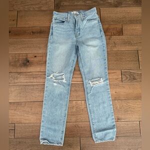Madewell Classic Straight Jeans